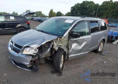 2019 Dodge Grand Caravan Sxt из США, поврежденный, VIN 2C4RDGCG7KR750856